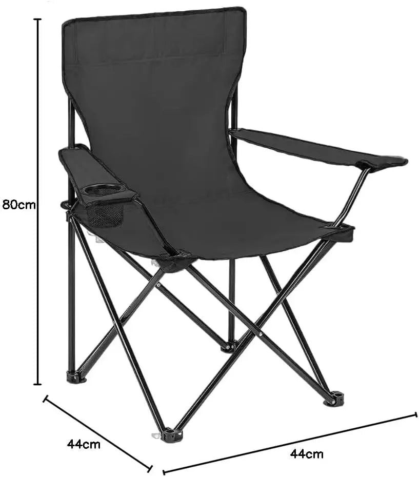 Lightweight Camping Chair- 100kg Capacity HD