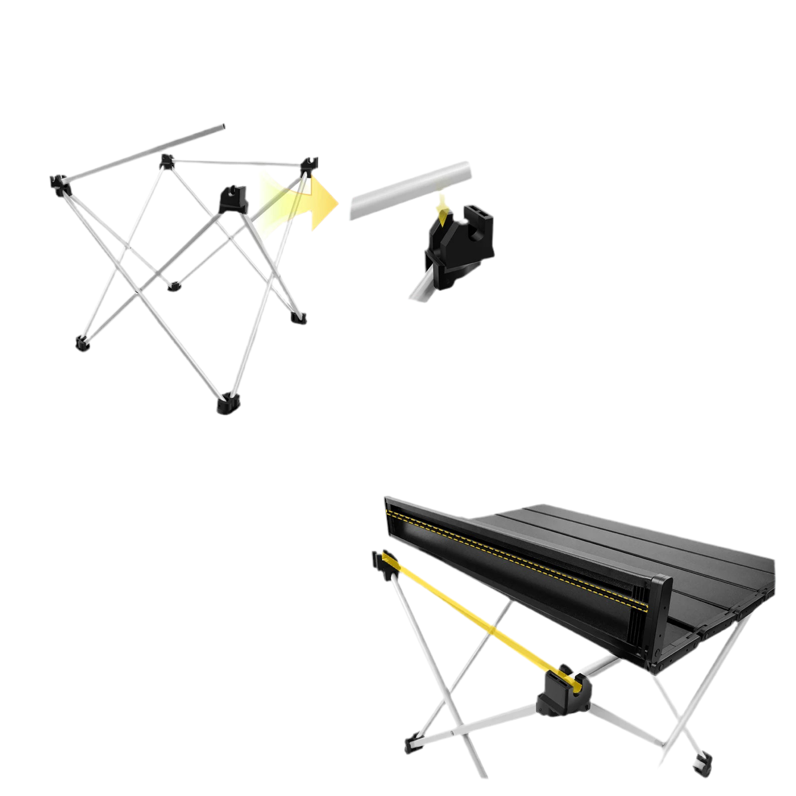 Backpack Portable Folding Table- With Carry Bag