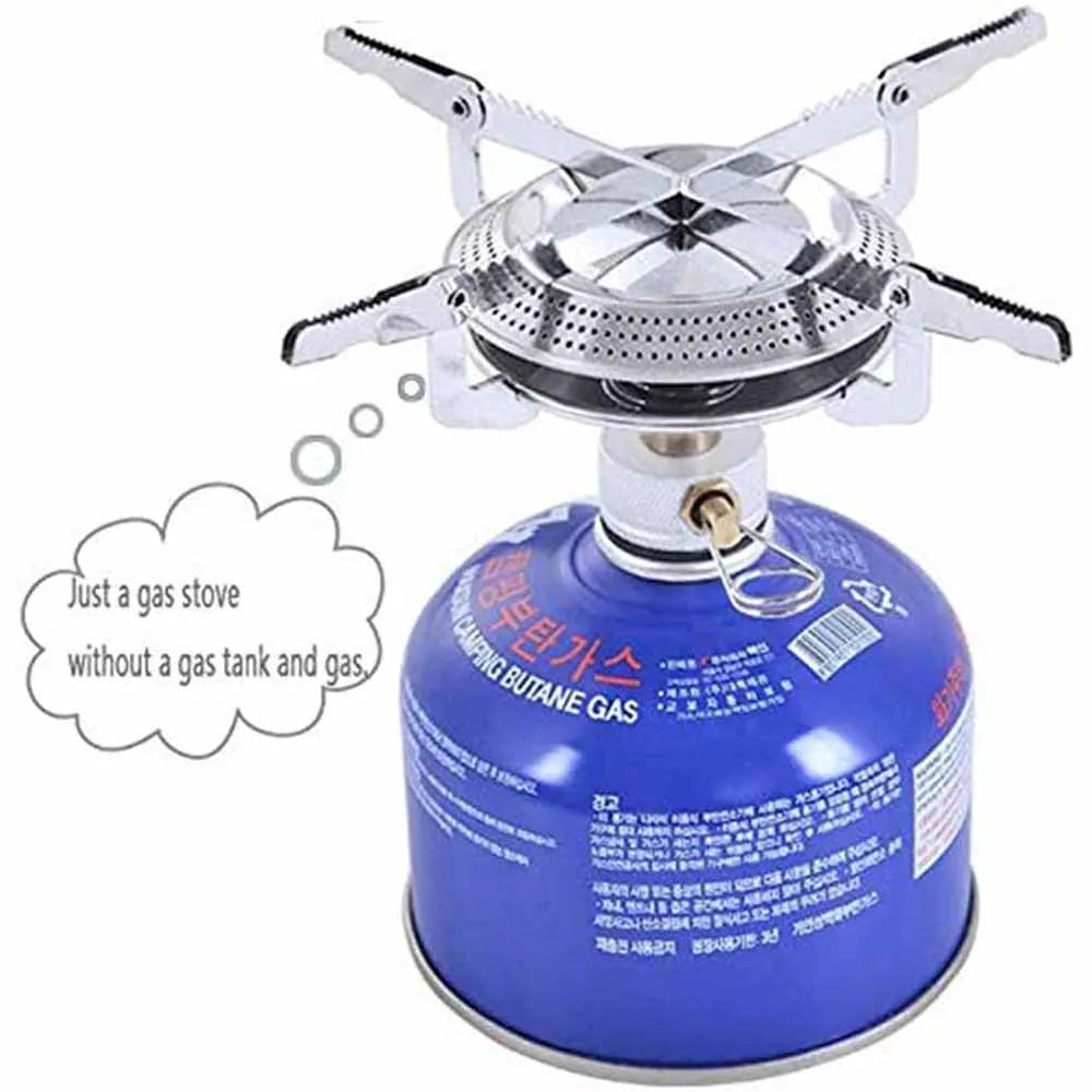 Compact Windproof Camping Gas Stove Portable