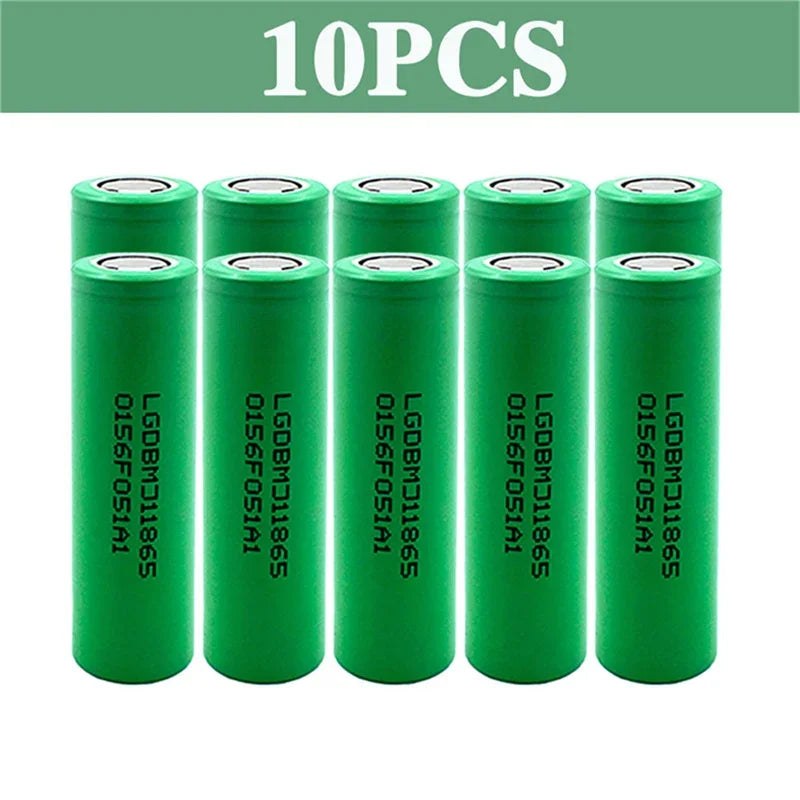 New 18650 lithium battery 3500mAh 3.7v 25A- high power battery 18650 rechargeable battery+Charger