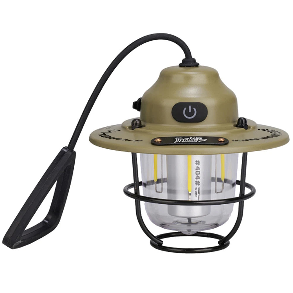 LED Camping Lantern- 1200 mah- 80 Hours Run Time