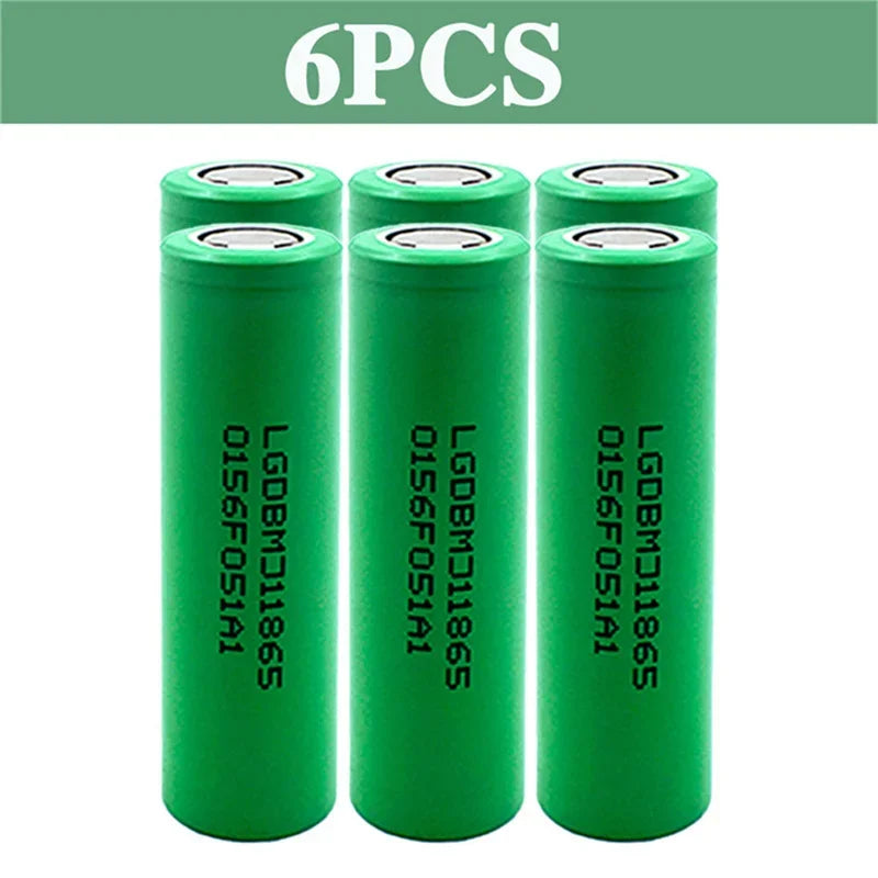 New 18650 lithium battery 3500mAh 3.7v 25A- high power battery 18650 rechargeable battery+Charger