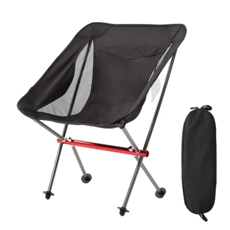 Compact Camping Moon Chair with Carry Bag