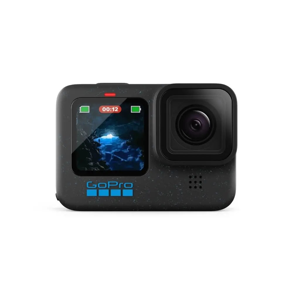 GoPro HERO12 Black - Waterproof Action Camera with 5.3K60 Ultra HD Video, 27MP Photos, HDR, 1/1.9" Image Sensor, Live Streaming