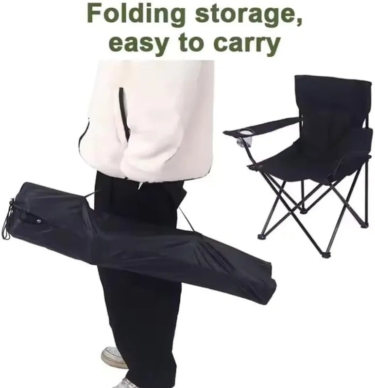 Lightweight Camping Chair- 100kg Capacity HD