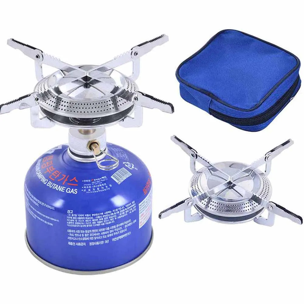 Compact Windproof Camping Gas Stove Portable