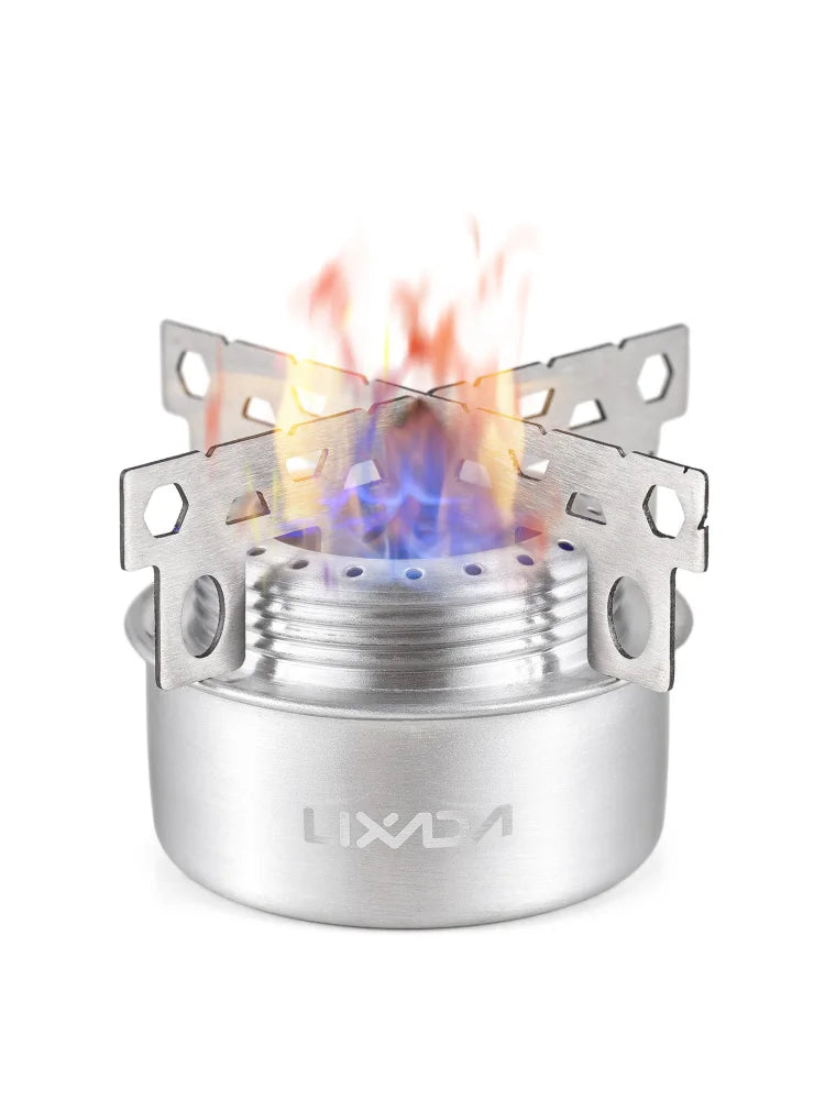 Compact Emergency Mini Alcohol Stove Aluminum