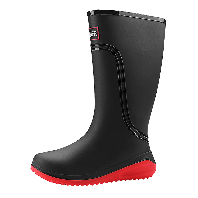 Men's Waterproof Hightop Rain Boots