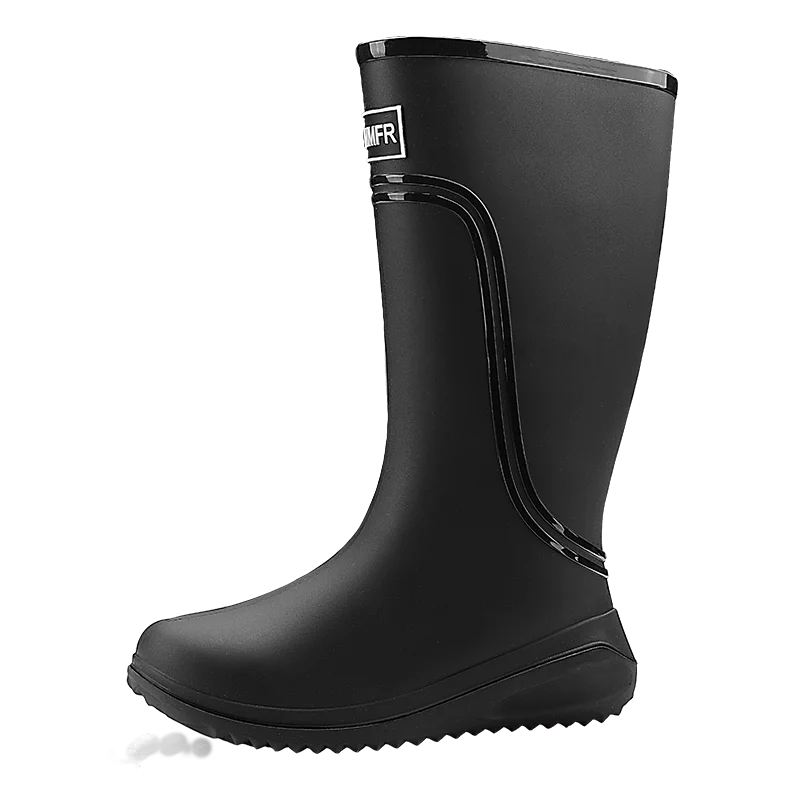 Men's Waterproof Hightop Rain Boots