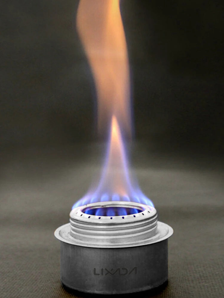 Compact Emergency Mini Alcohol Stove Aluminum