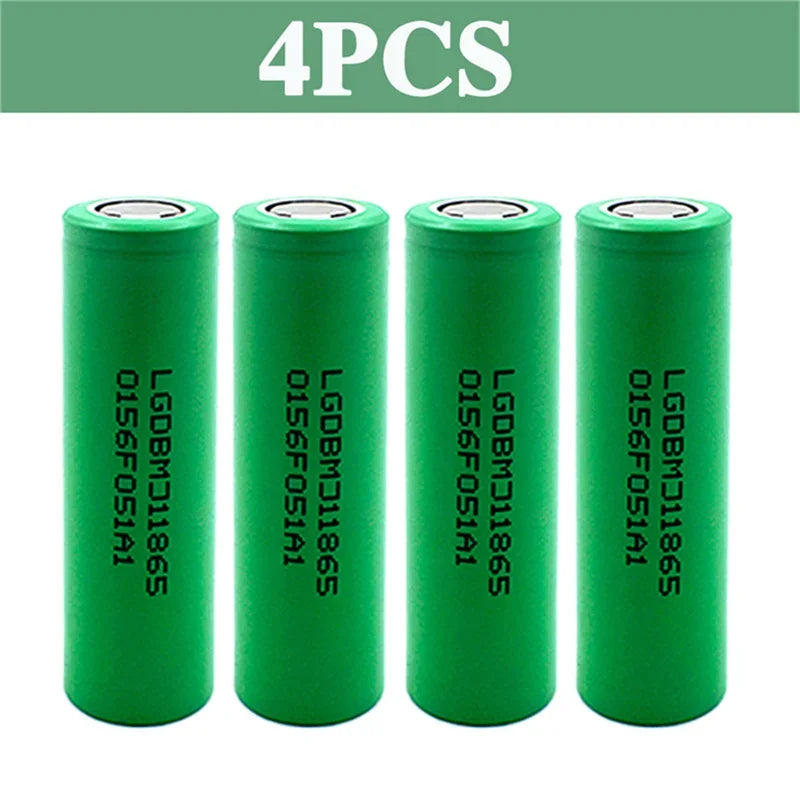 New 18650 lithium battery 3500mAh 3.7v 25A- high power battery 18650 rechargeable battery+Charger