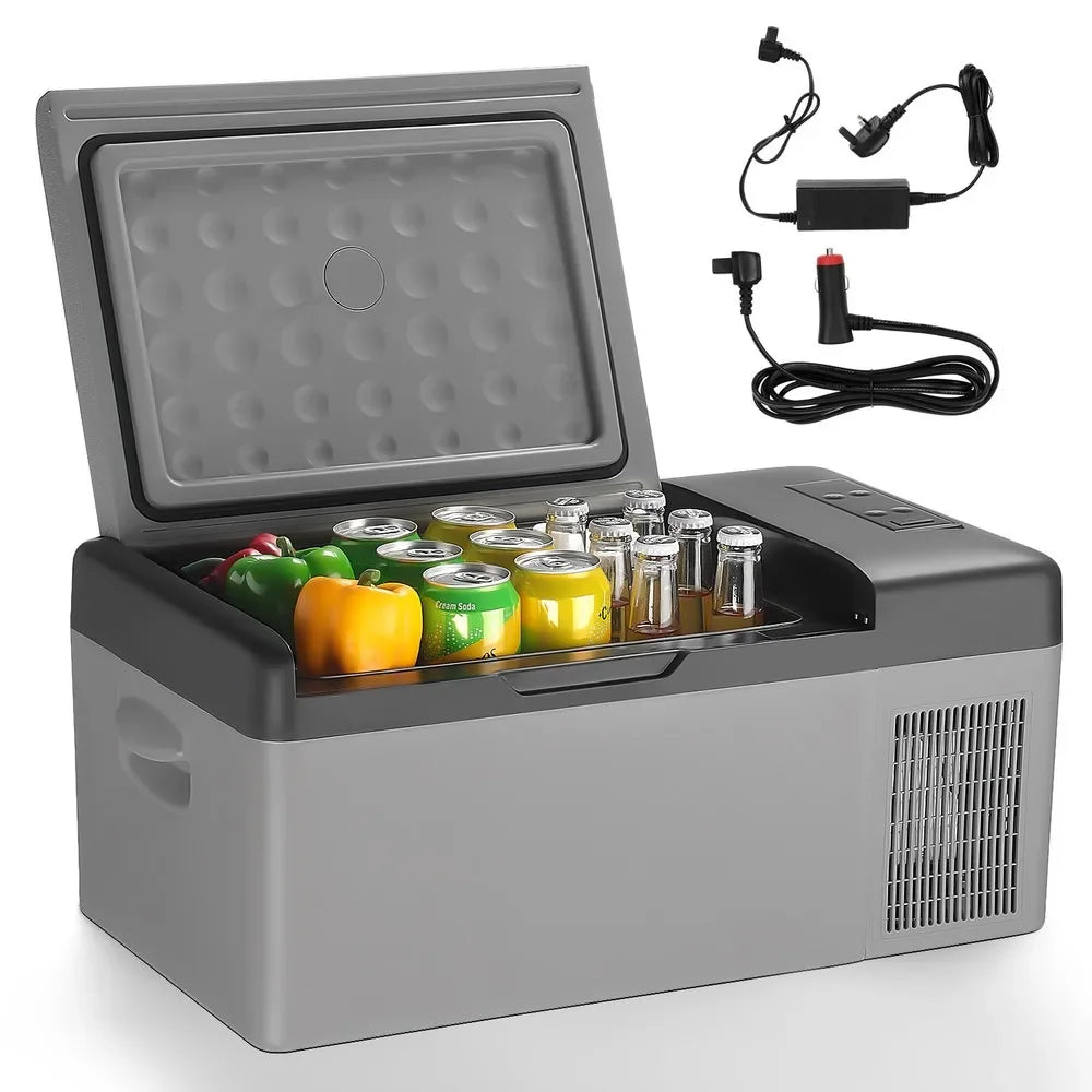 Camping/Car Compressor Fridge Freezer- 15L- 12/24V- APP Control